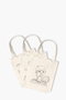 Zoozie Bags 0485 Bolso de mano Tote 18 x 25 cm 100% Poliéster Mezclado con Algodón Crema